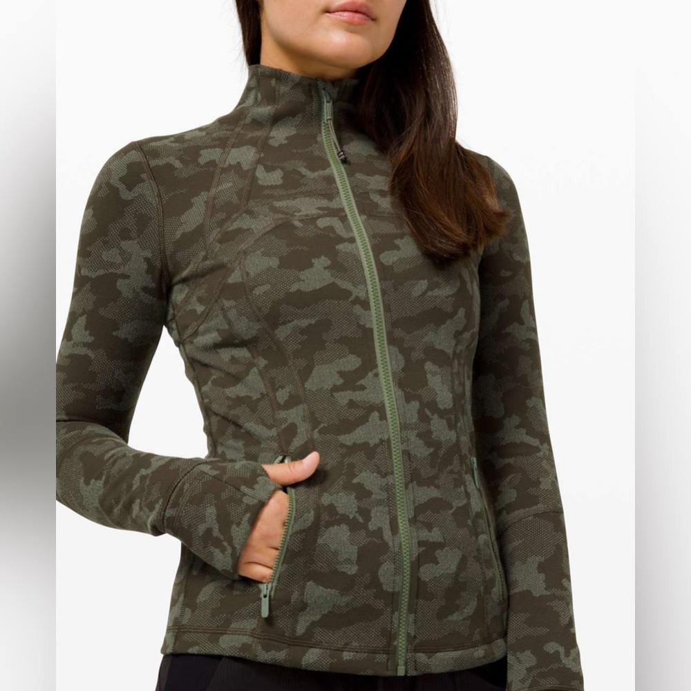 LULULEMON CAMO DEFINE JACKET